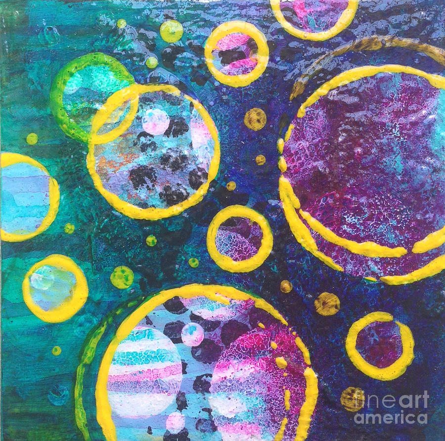 Abstract Painting - This Or That 2 by Marcella Alexandria