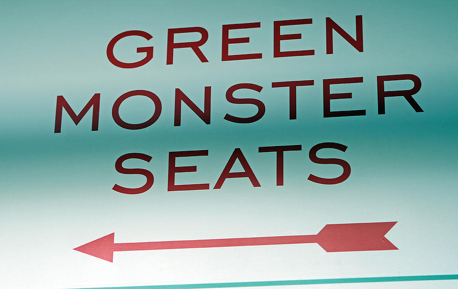 This Way to the Green Monster Seats Photograph by Juergen Roth