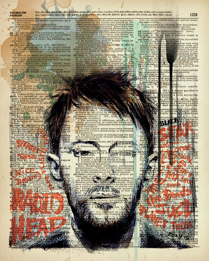 Thom yorke Painting by Art Popop