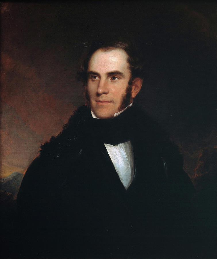 Asher Brown Durand Painting - Thomas Cole by Asher Brown Durand