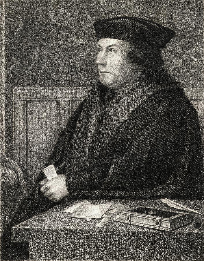 Thomas Cromwell Earl Of Essex,baron Drawing by Vintage Design Pics ...