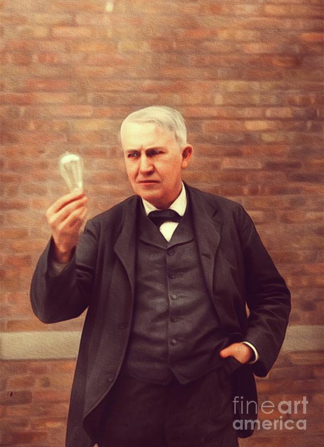 Тома эдисон. Thomas Alva Edison. Thomas Alva Edison Art.