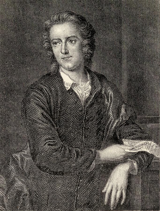 Thomas Gray 1716 1771 English Poet Drawing by Vintage Design Pics