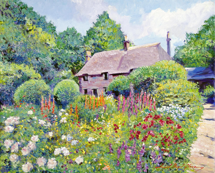 Thomas Hardy House Painting by David Lloyd Glover