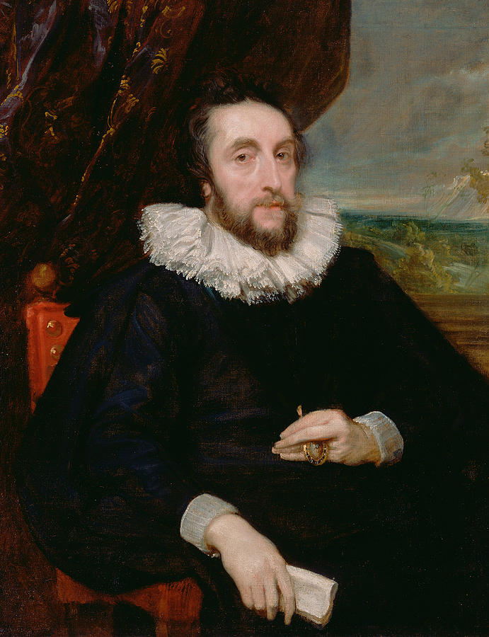 Thomas Howard, Second Earl of Arundel Painting by Anthony van Dyck