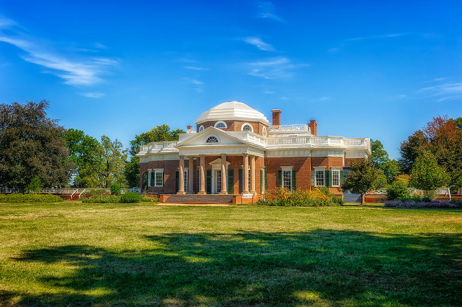 Thomas Jefferson Home - Monticello - 7 Photograph by Frank J Benz