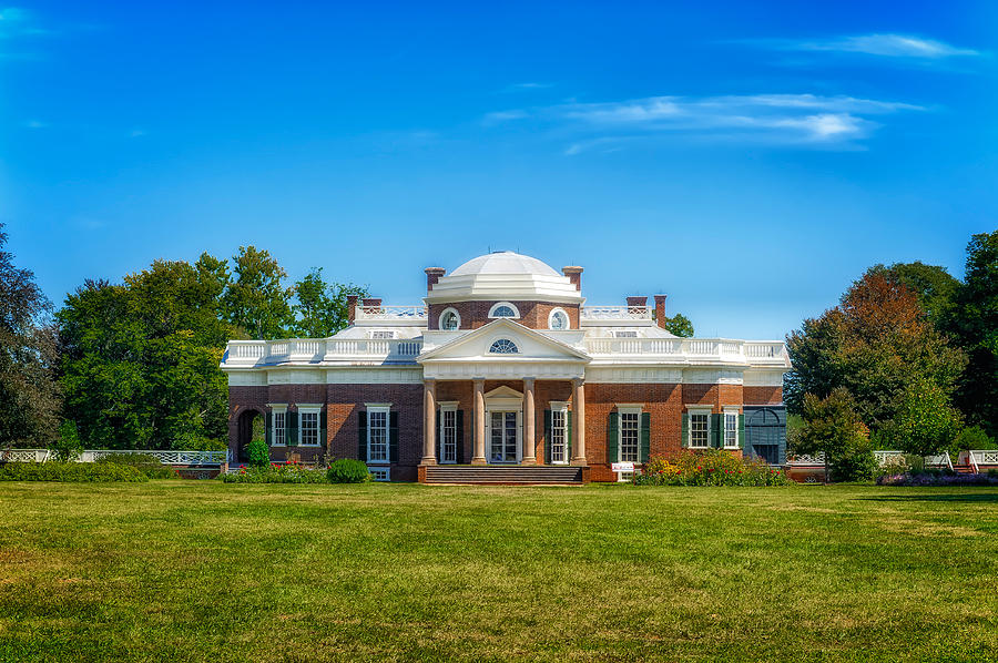 Thomas Jefferson Home - Monticello - 9 Photograph by Frank J Benz