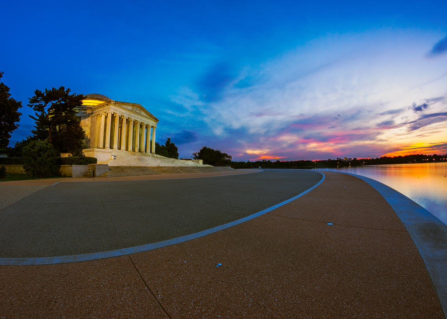 Thomas Jefferson Memorial Twilight Photograph by Chris Bordeleau