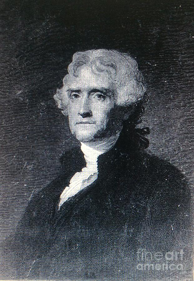 Thomas Jefferson Photograph by Richard W Linford