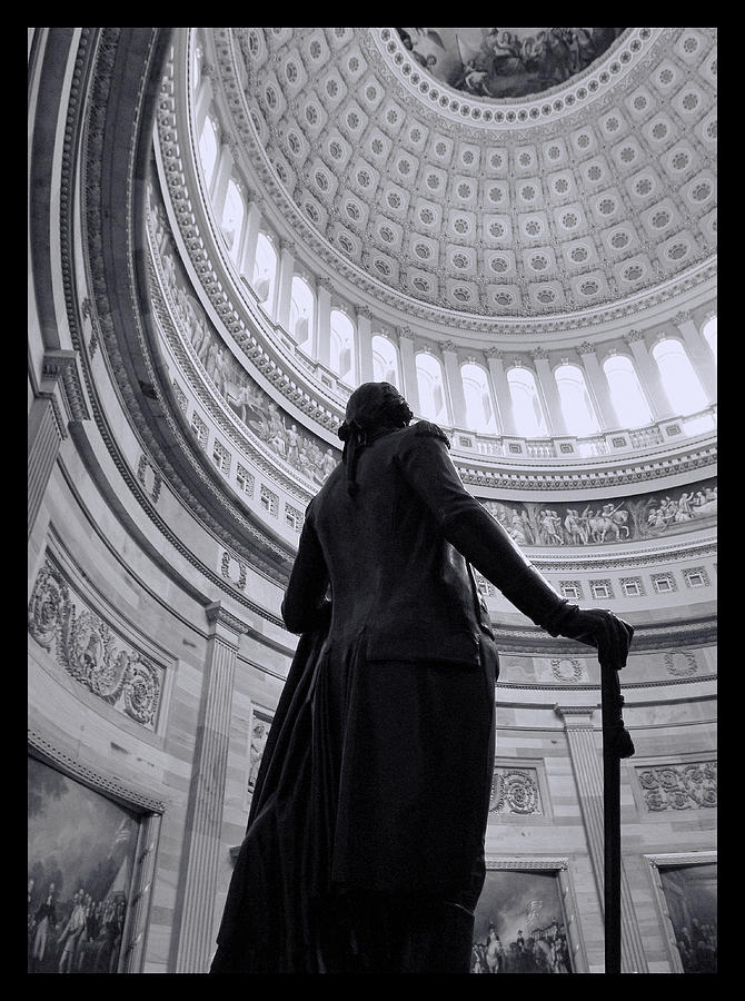 Thomas Jefferson -  U S Capitol Statuary Hall Photograph by Allen Beatty