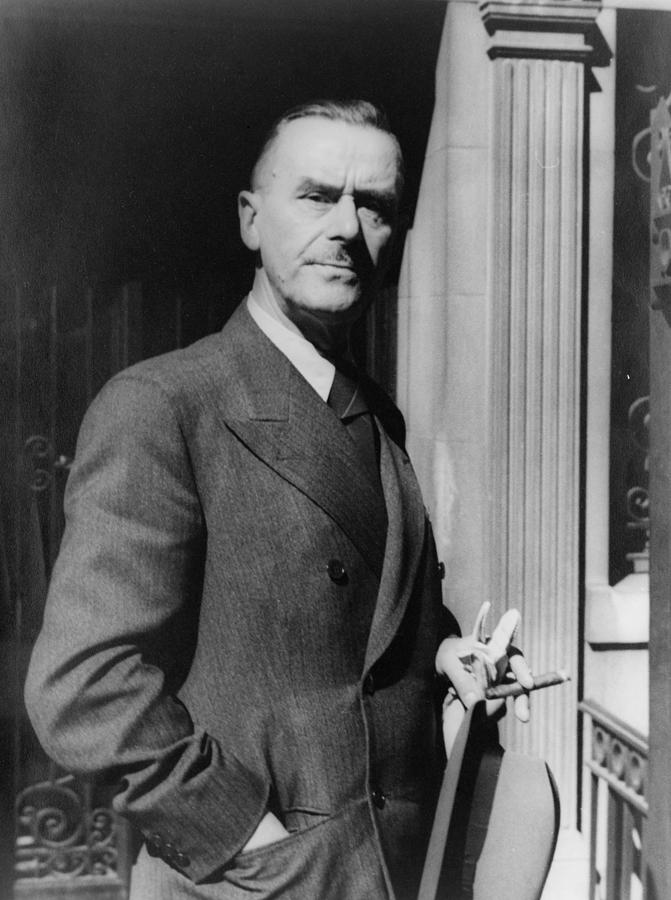 Thomas Mann, 1875-1955 German Novelist Photograph by Everett