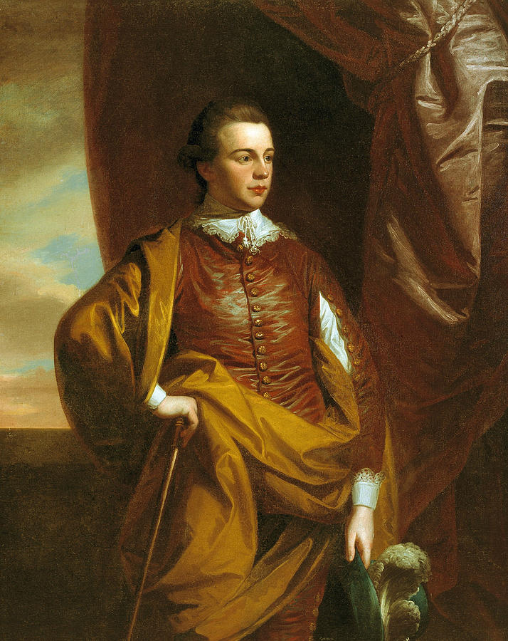 Thomas Middleton of The Oaks Painting by Benjamin West