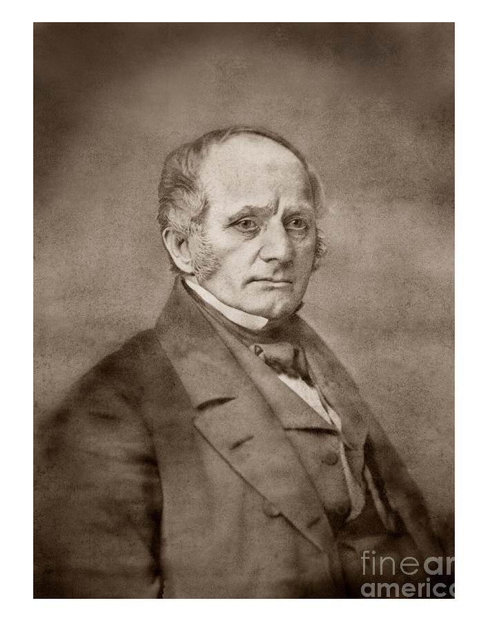 Consul Photograph - Thomas Oliver Larkin 1802-1858 by Monterey County Historical Society