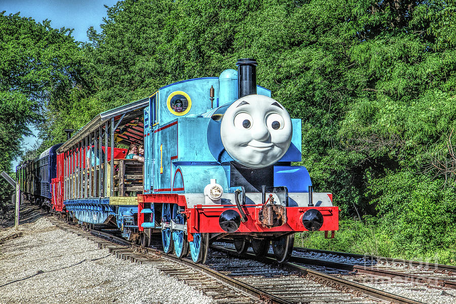 Toy Photograph - Thomas the Tank Engine by Lynn Sprowl
