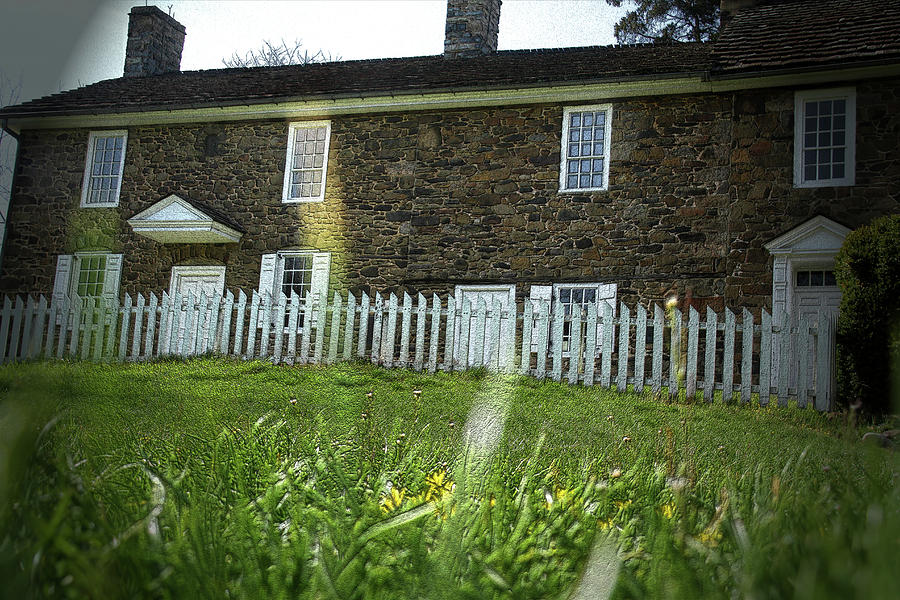 Thompson Neely house @ Washington Crossing State Park Photograph by Emanuel Tanjala