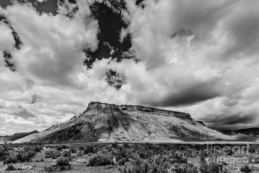 Nature Photograph - Thompson Springs Gathering Thunderstorm - Utah by Gary Whitton