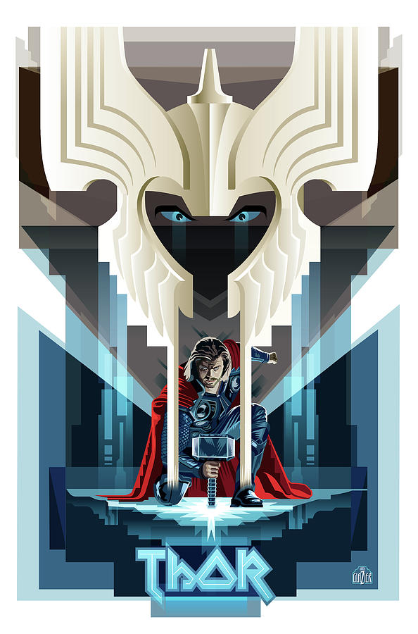Thor Concept Digital Art