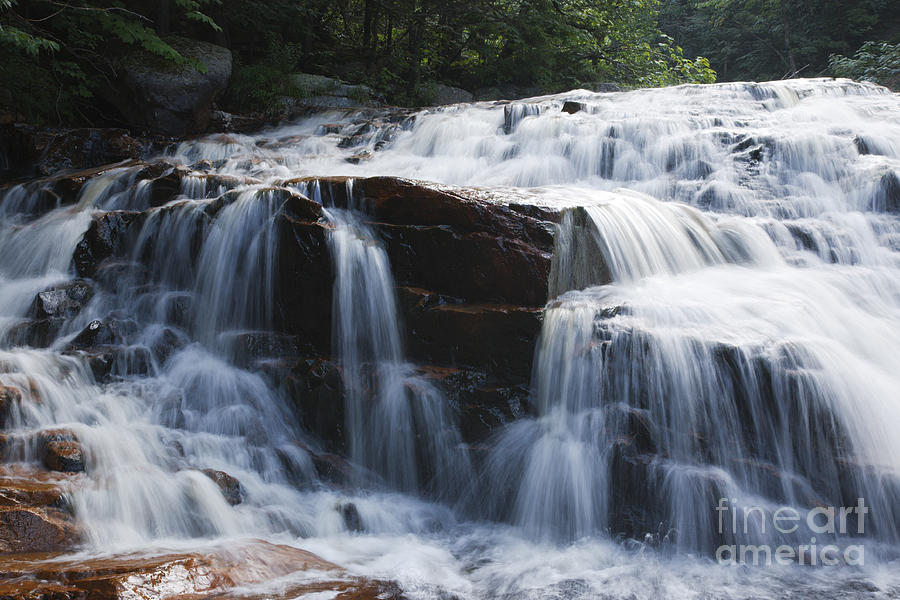 Thoreau Falls - White Mountains New Hampshire USA Photograph by Erin ...