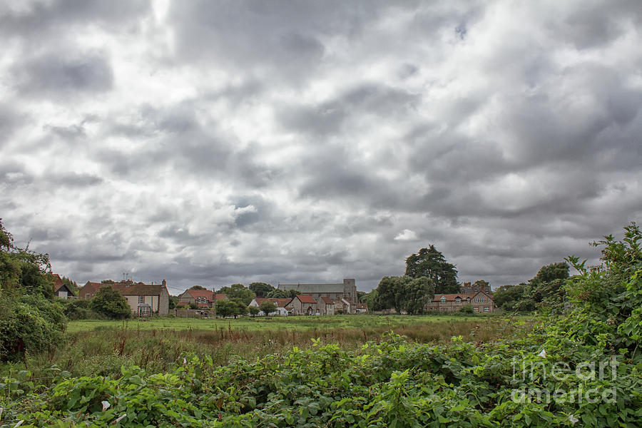 Thornham Village Under A Leaden Sky Photograph