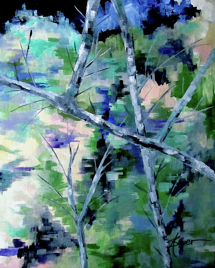 Thorns and Thistles  Painting by Adele Bower