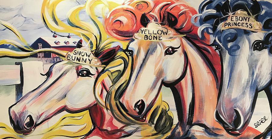 Thoroughbred Dames by Sean Linell Ivy-El Thoroughbred Dames by Sean Linell Ivy-El