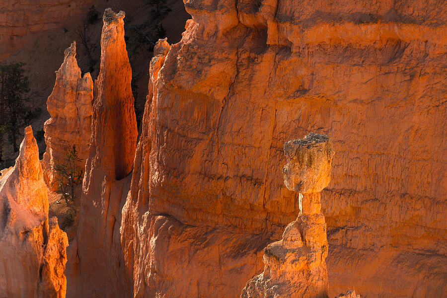 National Parks Photograph - Thors Hammer at Sunrise by Joseph Smith