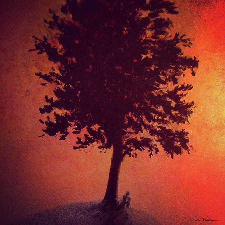 Tree Painting - Thought Less by Jesse Vachon