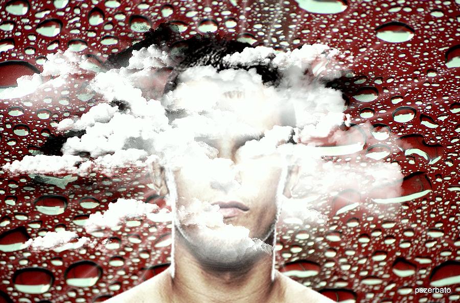 Thoughts Are Like Clouds Passing Through The Sky Digital Art by Paulo Zerbato