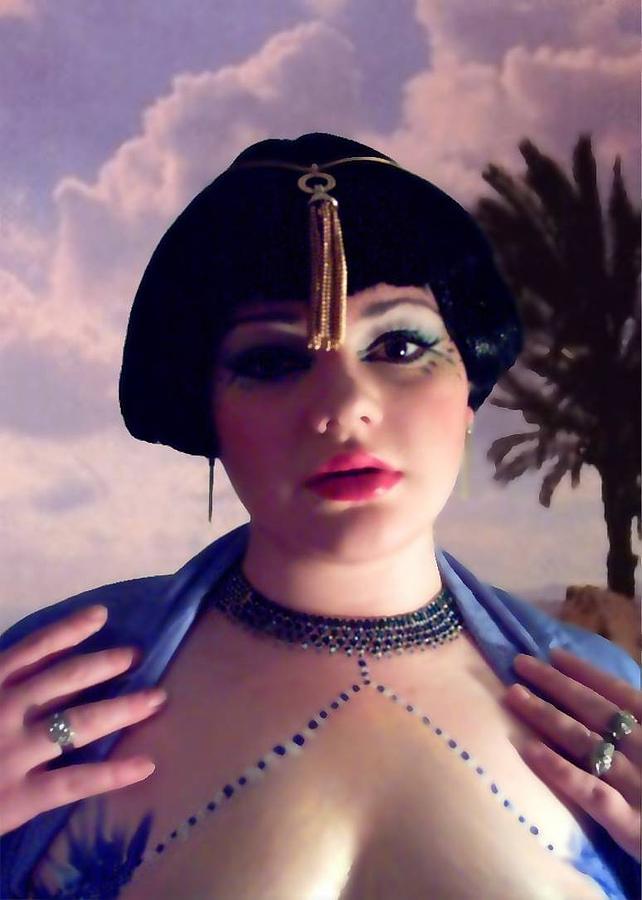 Face Photograph - Thoughts in Egypt by Scarlett Royal Face Photograph - Thoughts in Egypt by Scarlett Royal