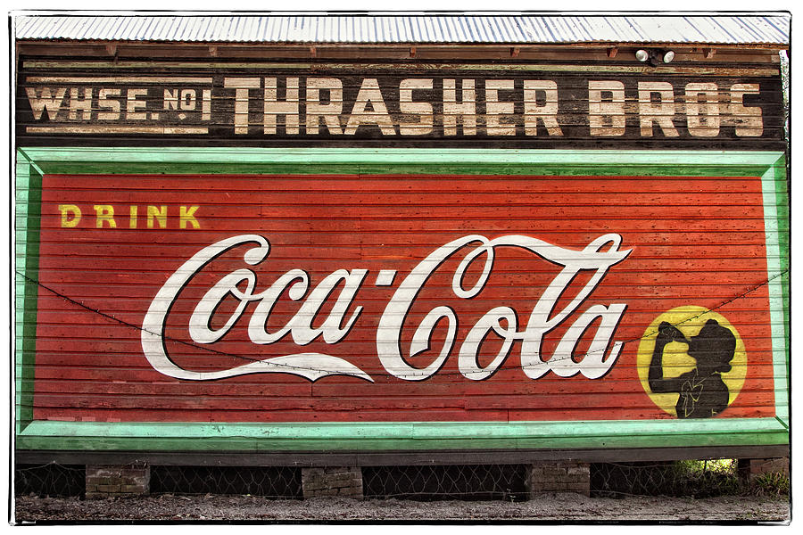 Thrasher Brothers Coke Sign Photograph by Jurgen Lorenzen