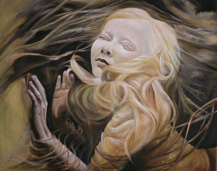Thread Of Ariadne Painting by Marina Alekseeva