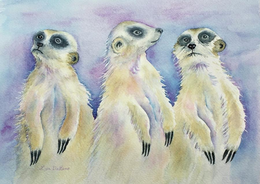 Three Amigos Painting by Lyn DeLano