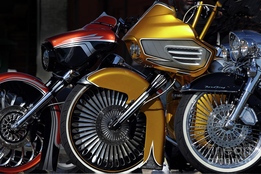 Three Bikes Photograph by Rick Mann - Fine Art America