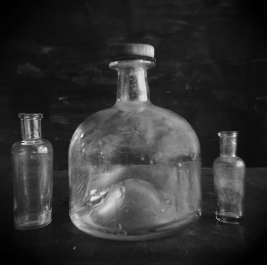 Three bottles Photograph by Andrey Godyaykin