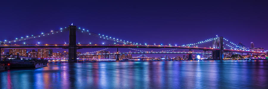 Three Bridges Photograph by Theodore Jones