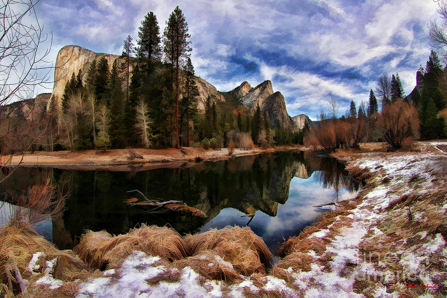 Three Brothers Yosemite  Photograph by Blake Richards