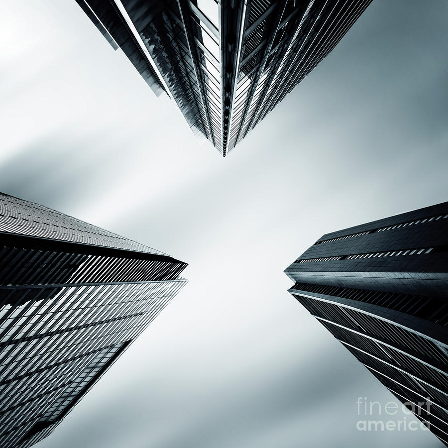 New York City Photograph - Three Corners To The Sky by Evelina Kremsdorf