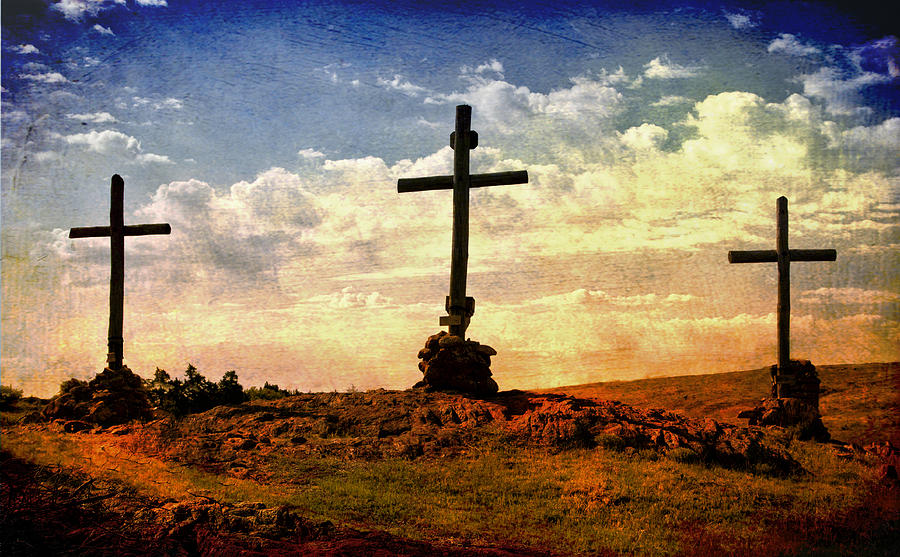 Three Crosses Photograph by Katherine Worley - Fine Art America