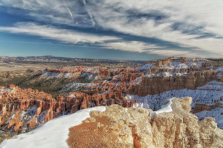 Bryce Canyon National Park Photograph - Three D View by Mitch Johanson