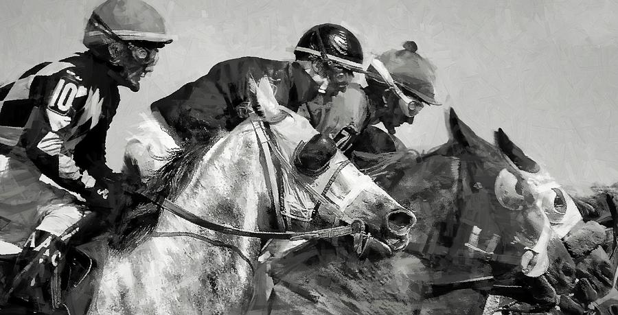 Three Jockeys Photograph by Alice Gipson