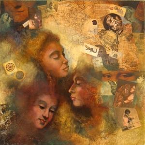 Mystery Painting - Three Muses by Roberta Smith Mystery Painting - Three Muses by Roberta Smith