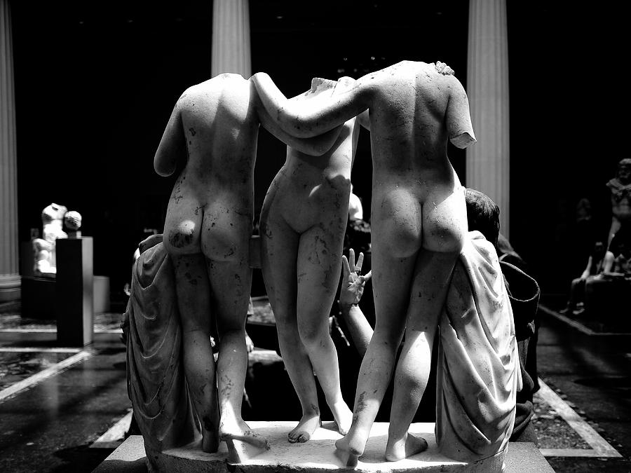 Three Nudes Photograph by M G Whittingham