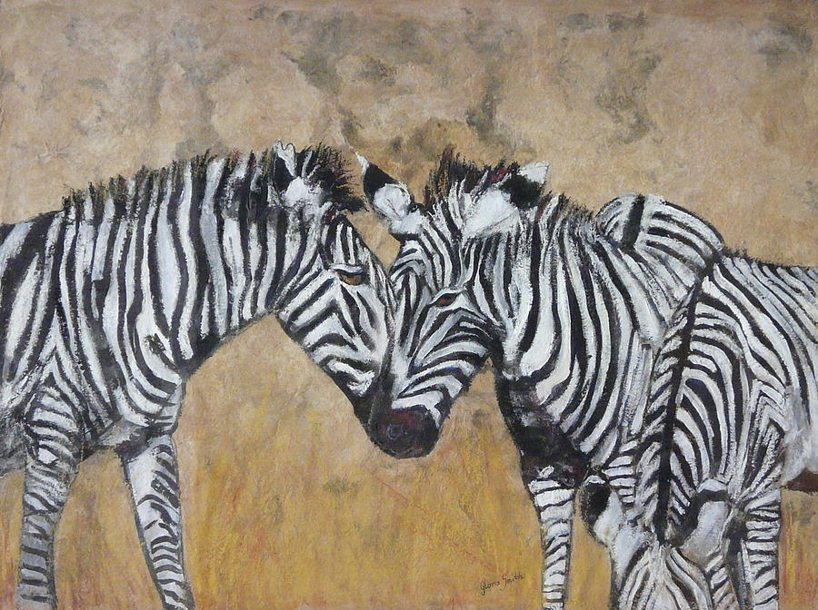 Three of a Kind Painting by Gloria Smith