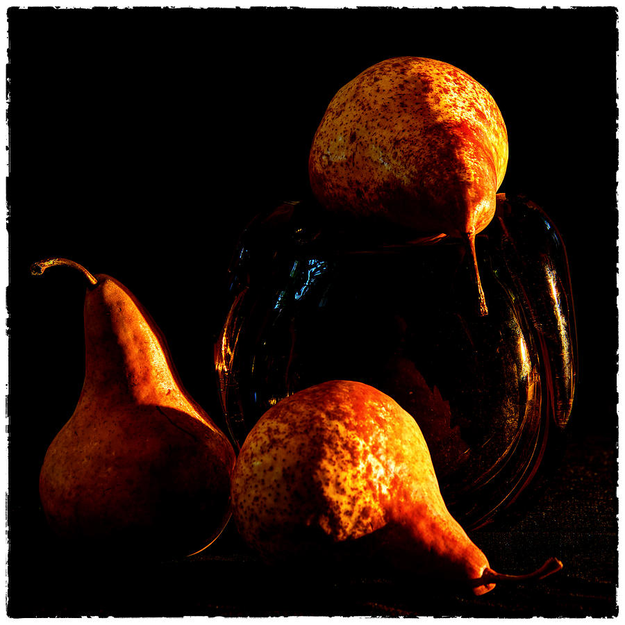 Three pears Photograph by Andrei SKY