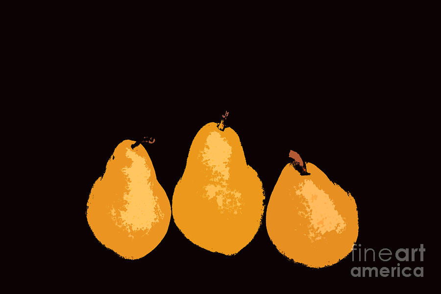Three Pears Photograph by Lynn Sprowl