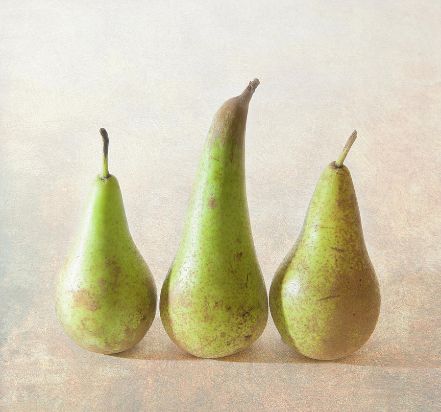 Three Pears Photograph by Peter Chadwick LRPS