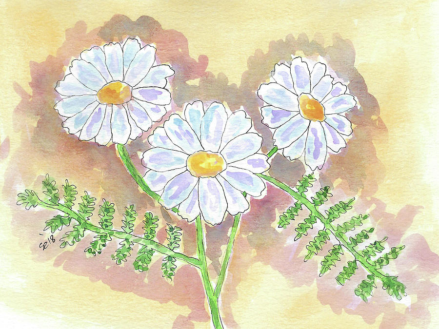 cute flower paintings
