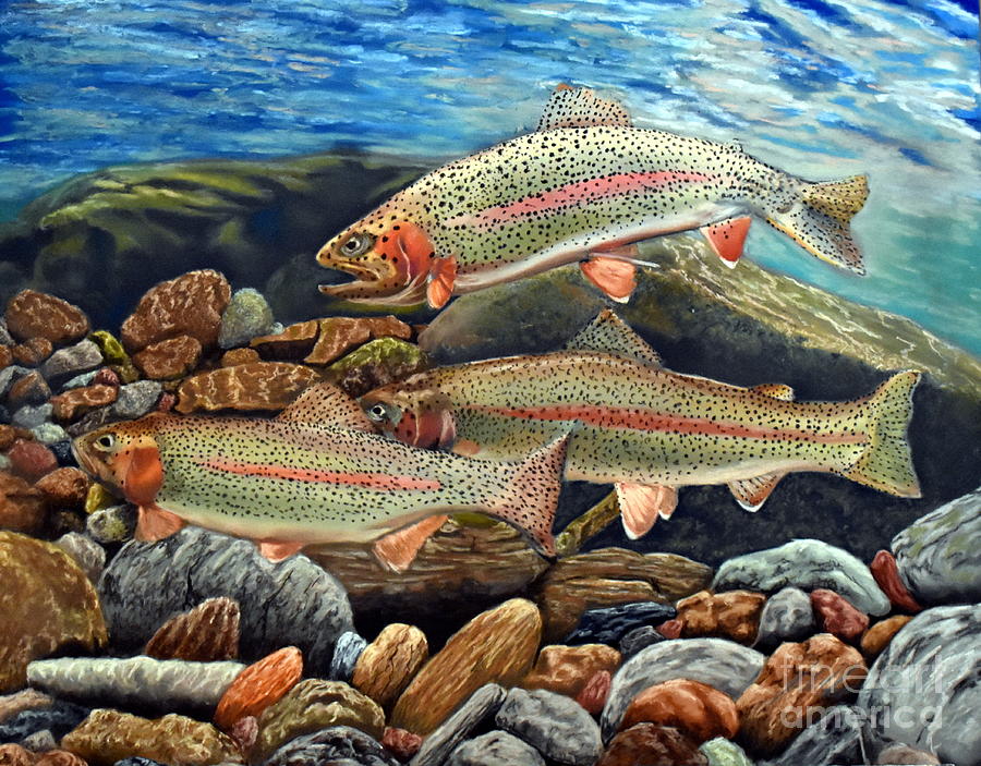 Three Rainbows Pastel by John Huntsman - Fine Art America