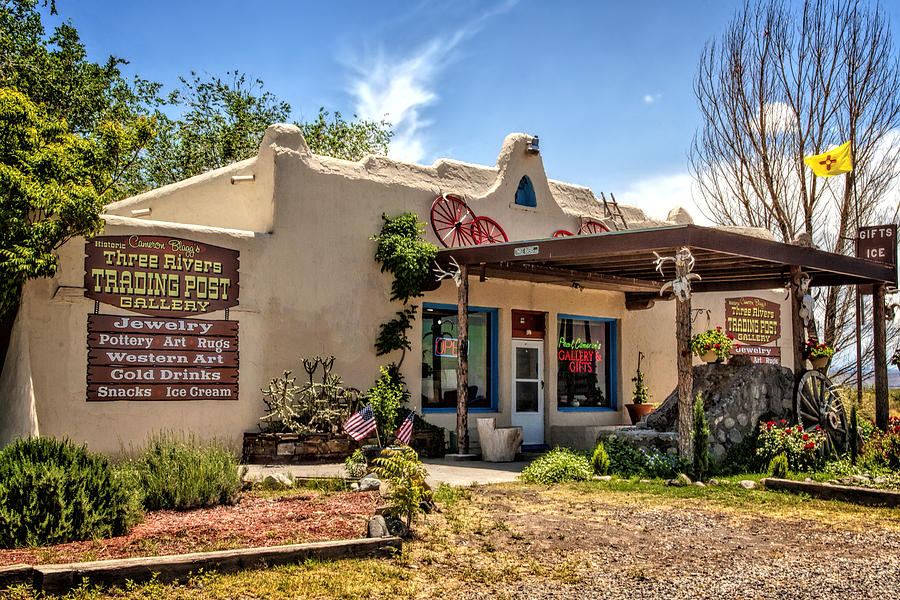 Three Rivers Trading Post Photograph by Diana Powell - Fine Art America