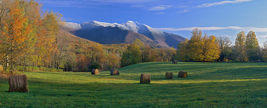 Three Seasons Mt. Mansfield Vermont Photograph by George Robinson